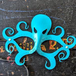 Octopus Leather Mask - cosplay